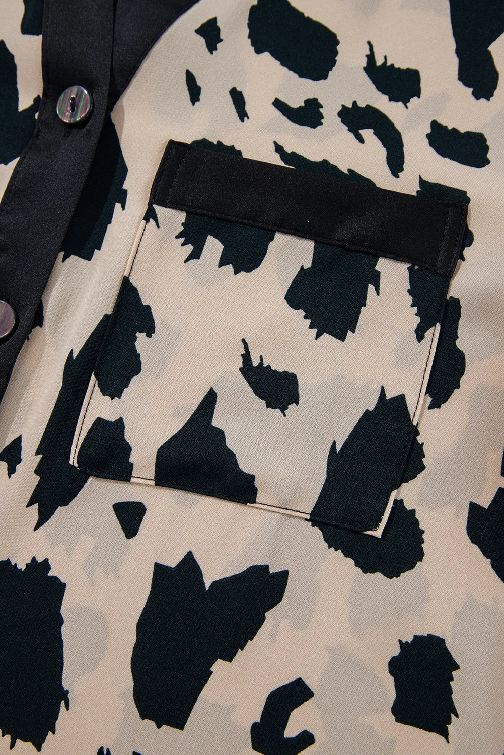 Leopard Print Button Up Matching Set