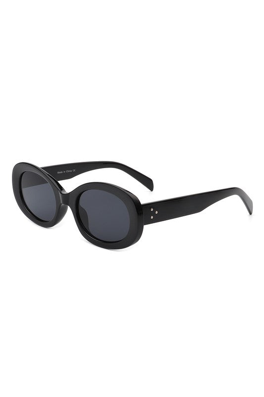Oval Retro Round Vintage Sunglasses