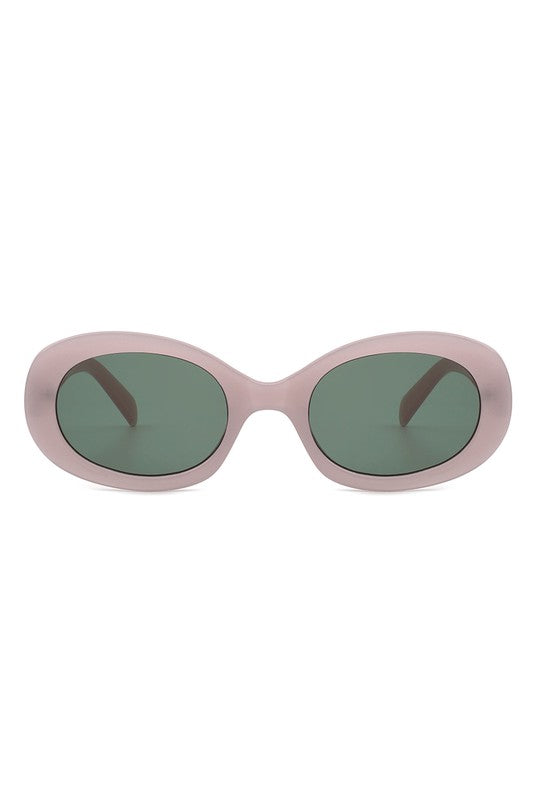 Oval Retro Round Vintage Sunglasses