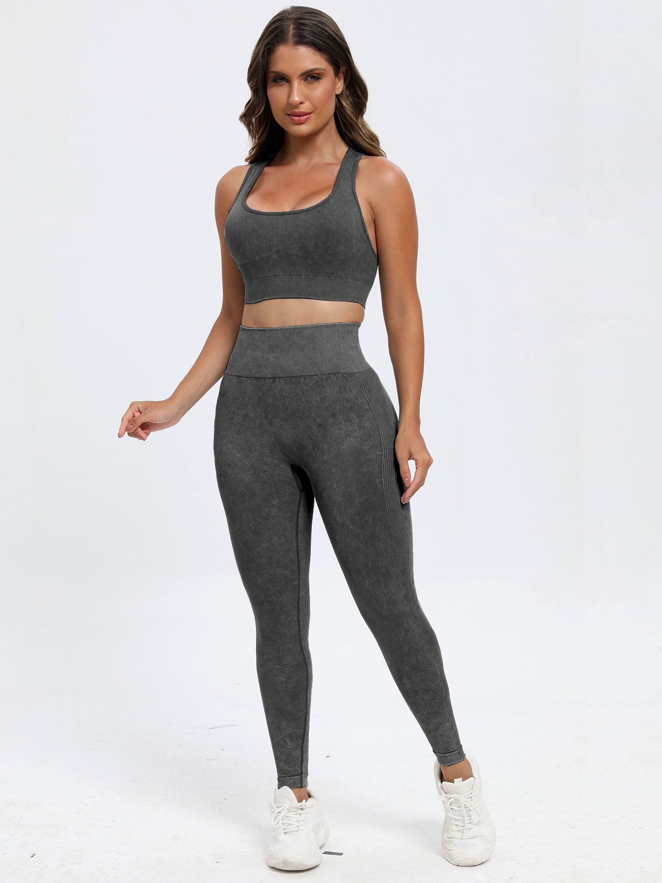 Scoop Neck Wide Strap Top Pants Set