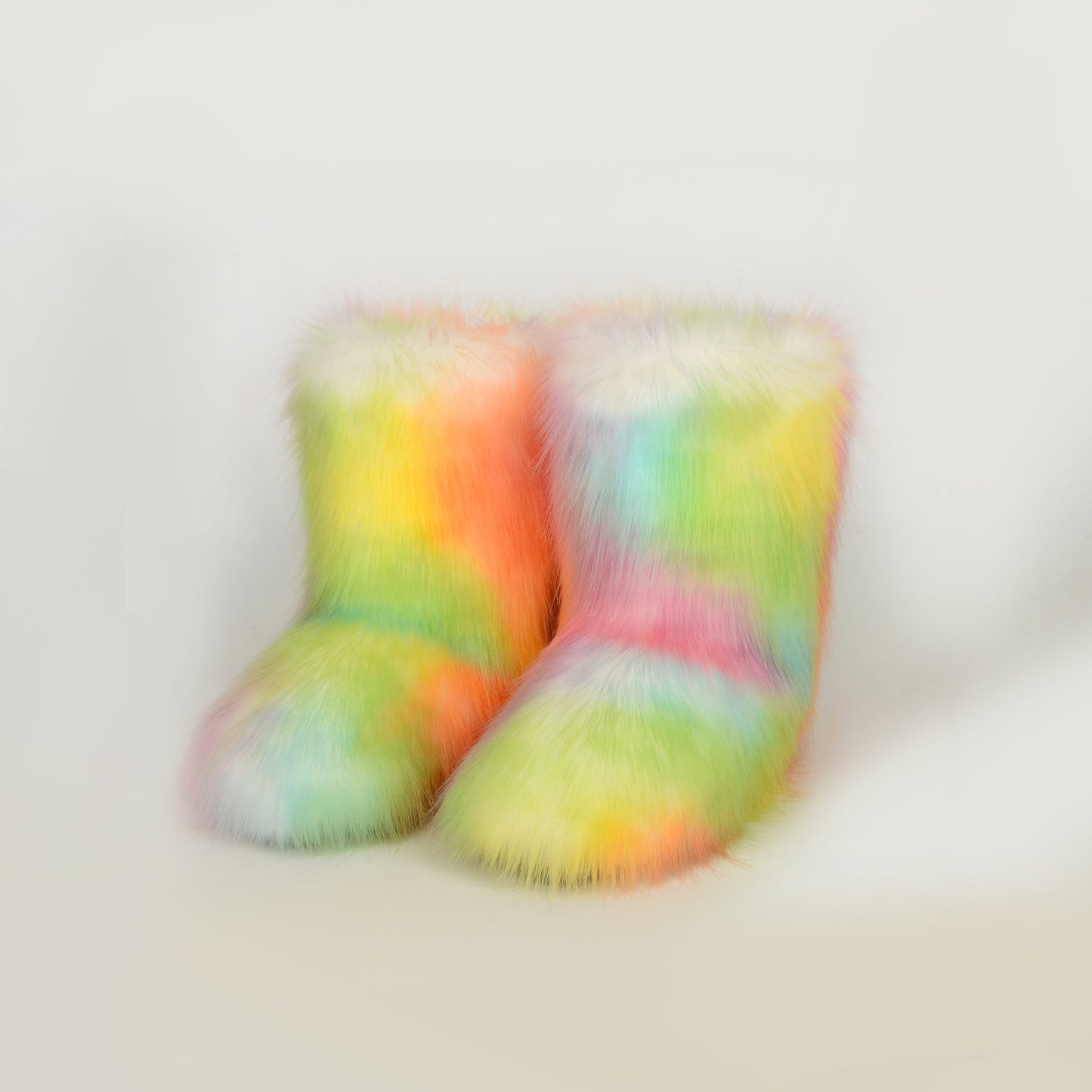 Thermal Fuzzy Platform Boots Cozy