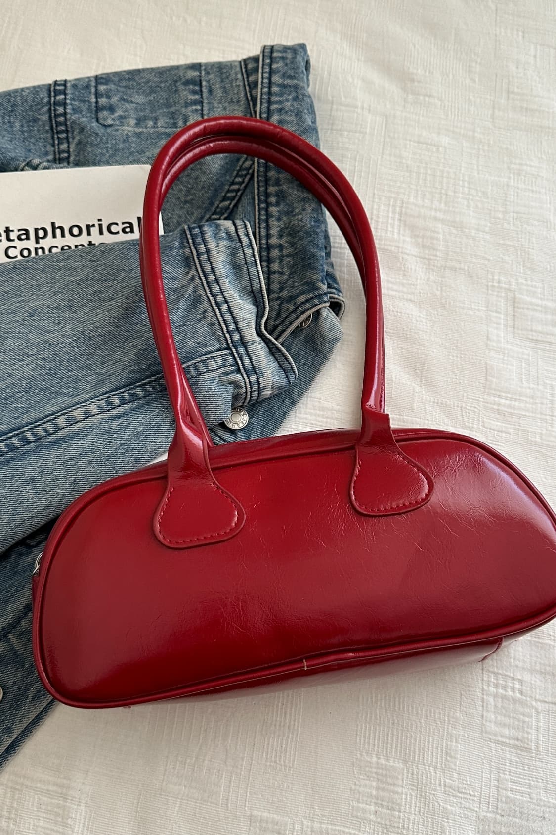 Classic PU Leather Shoulder Bag