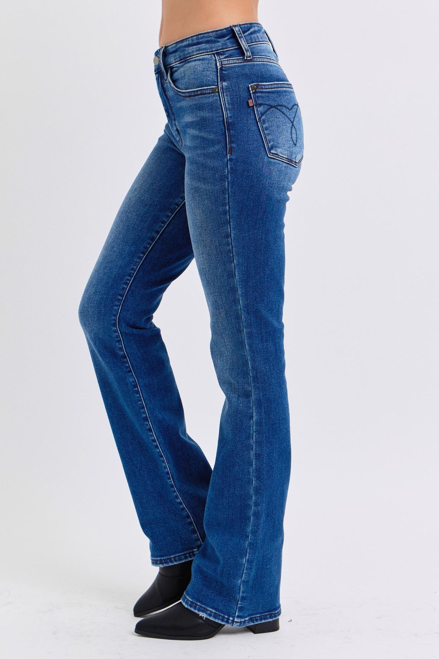 Judy Blue Mid-Rise Bootcut Jeans