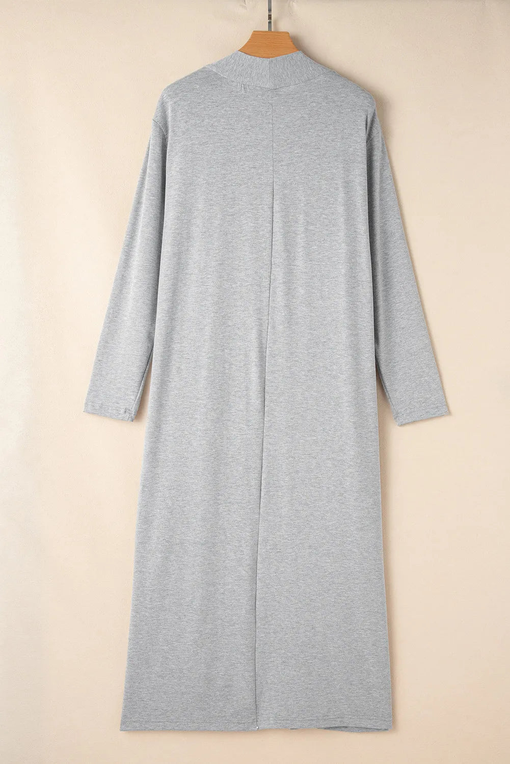 Open Front Long Sleeve Cardigan Set