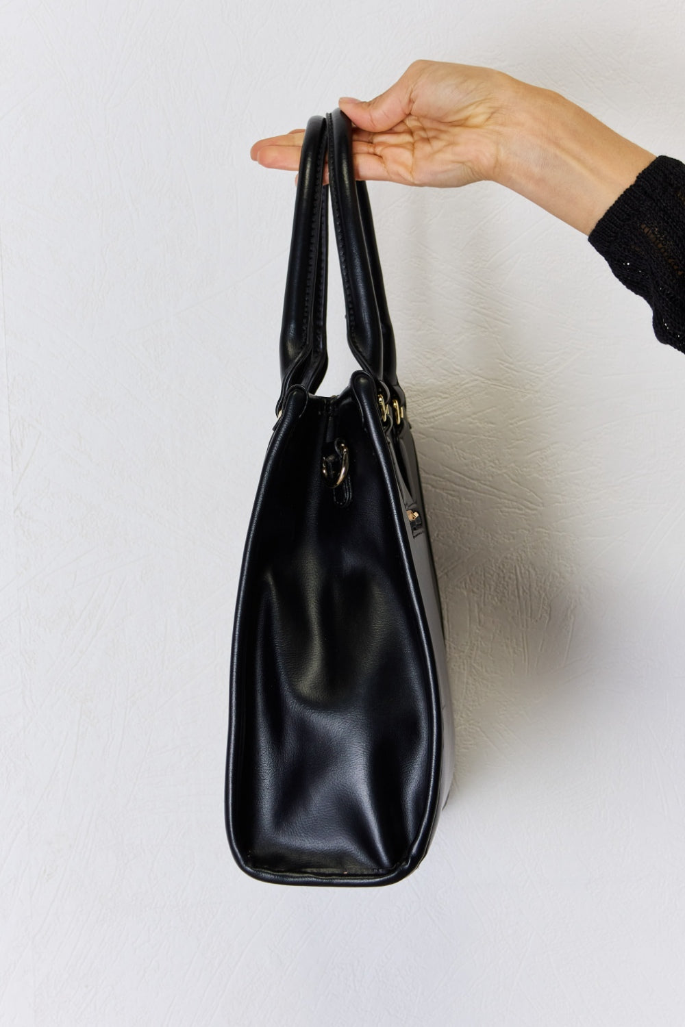 David Jones Argyle PU Leather Handbag