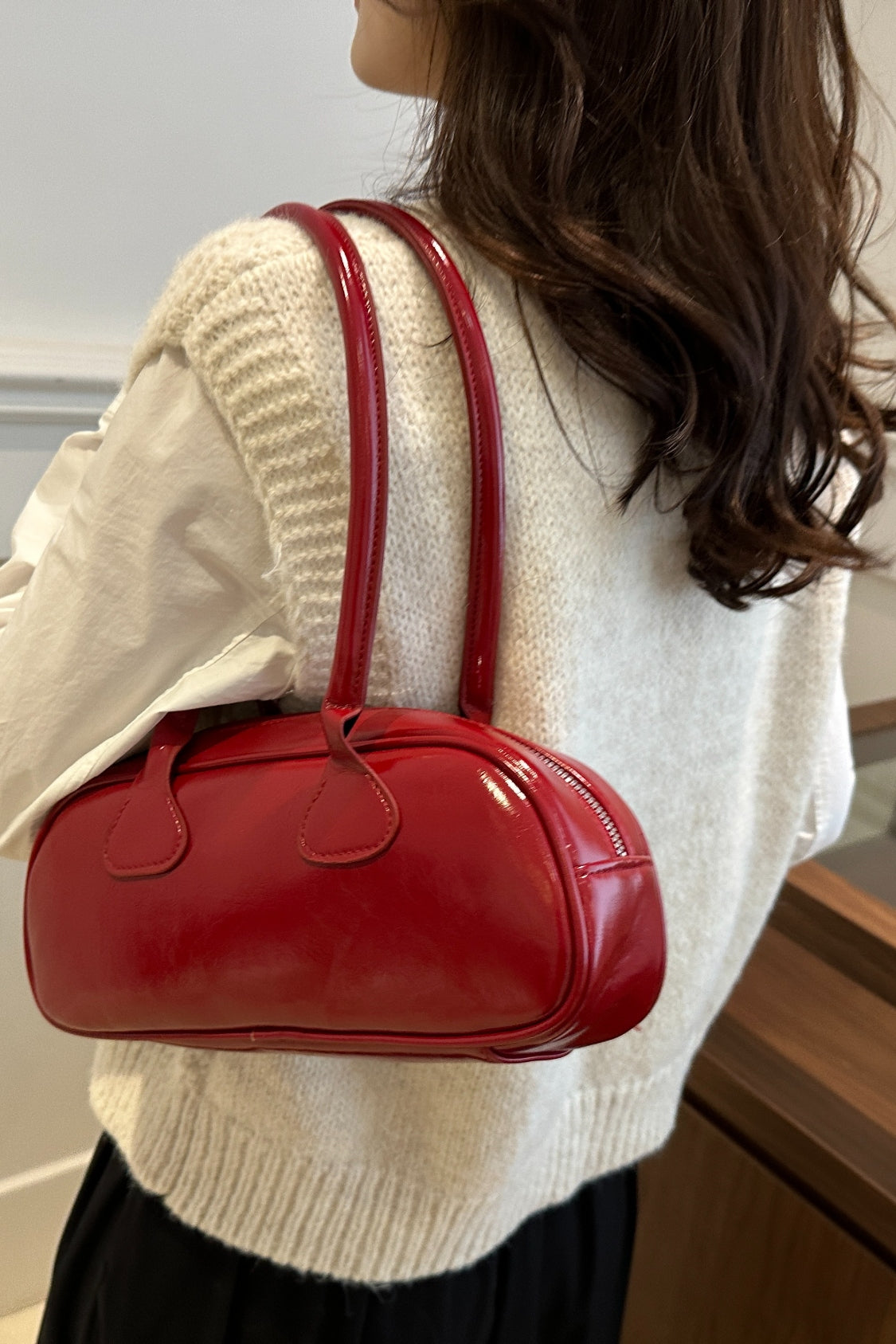 Classic PU Leather Shoulder Bag