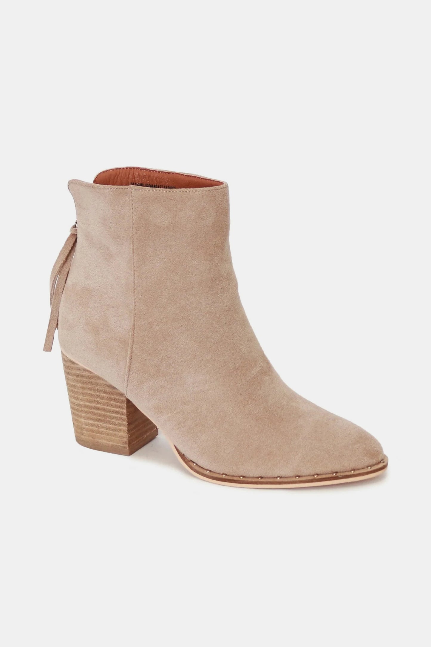 Suede Point Toe Ankle Booties Women