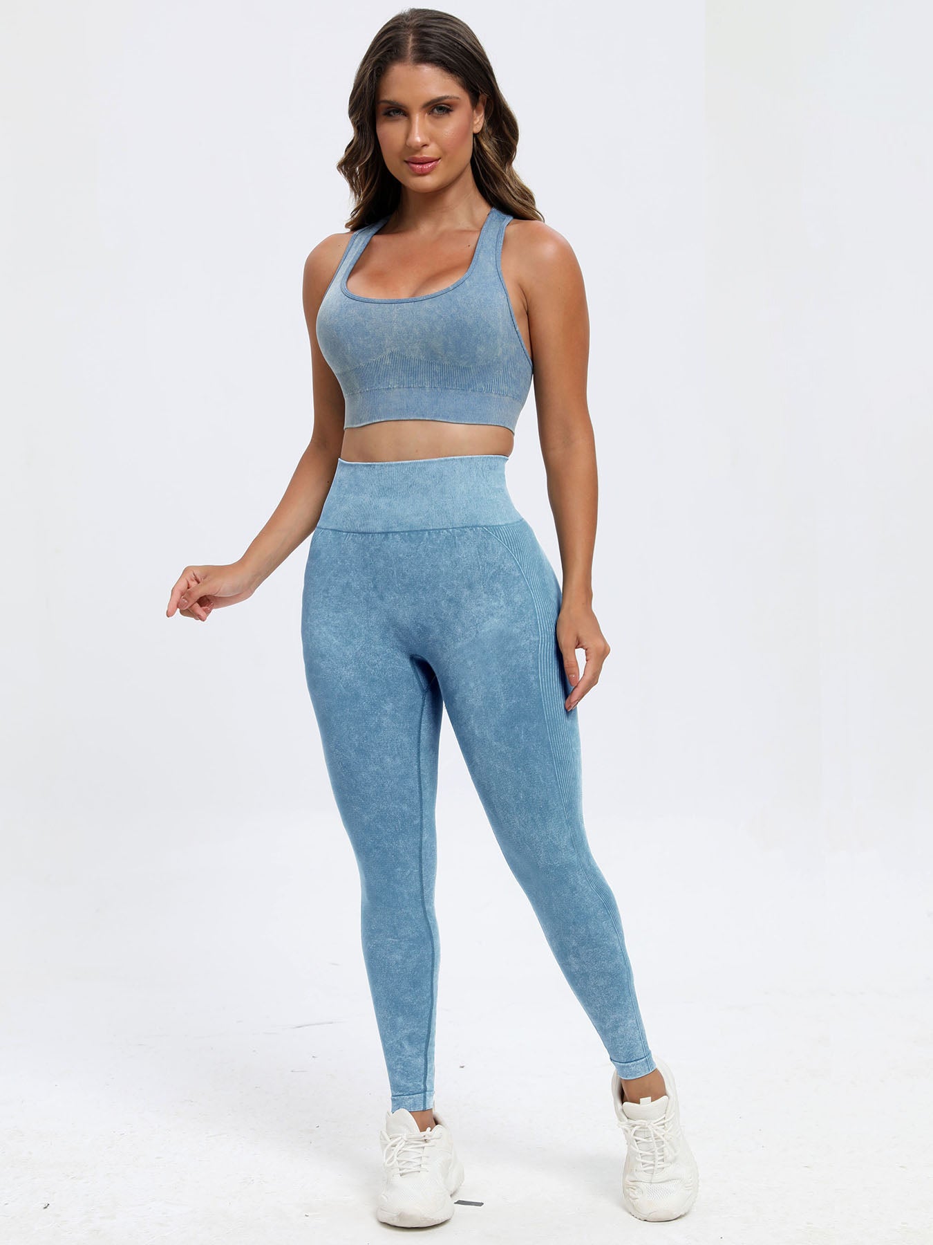 Scoop Neck Wide Strap Top Pants Set