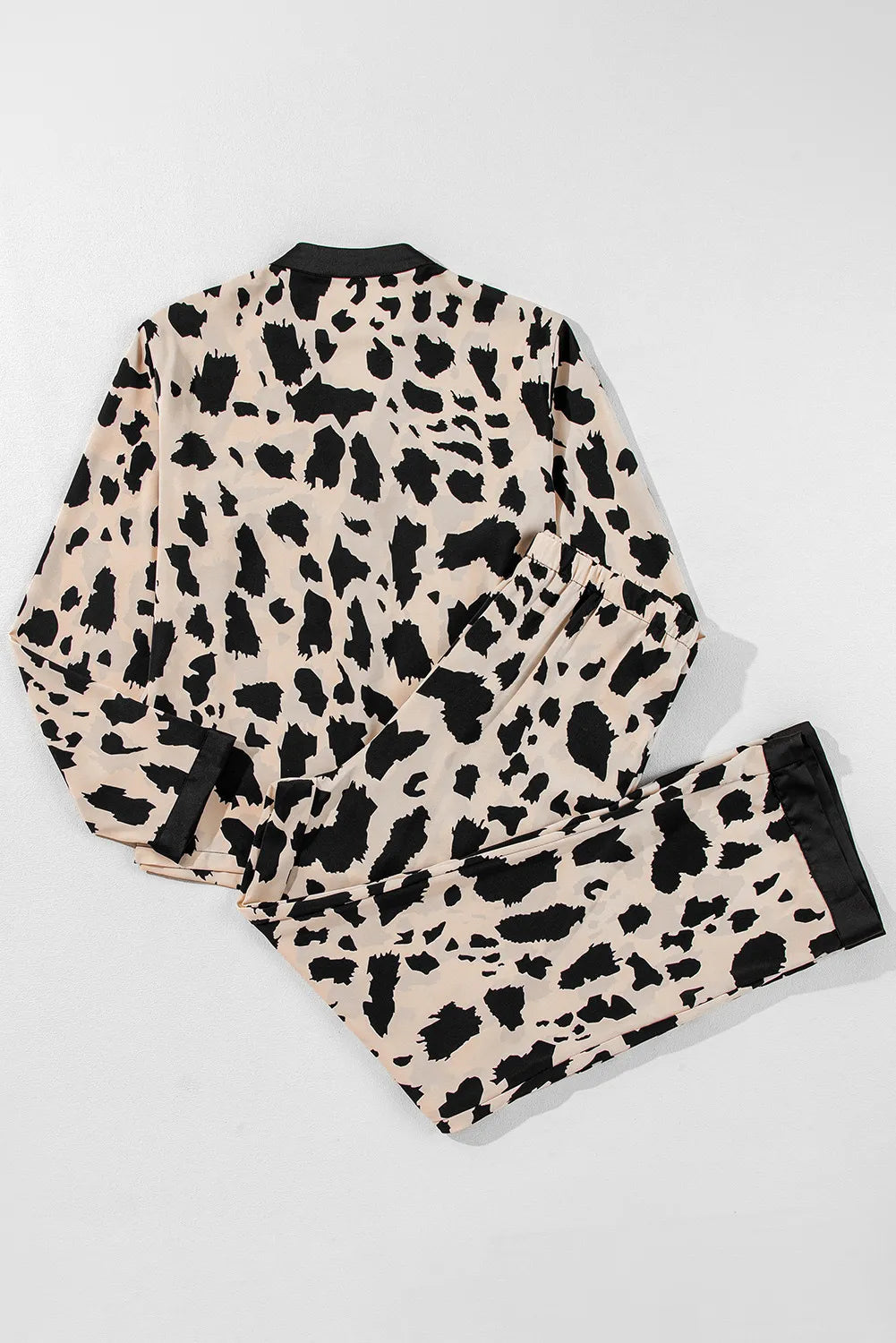 Leopard Print Button Up Matching Set