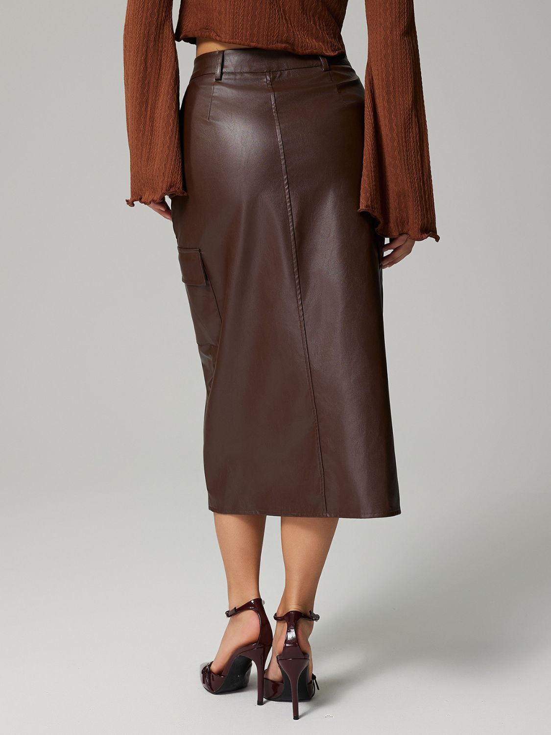 Midi Skirt with Pockets - Practical