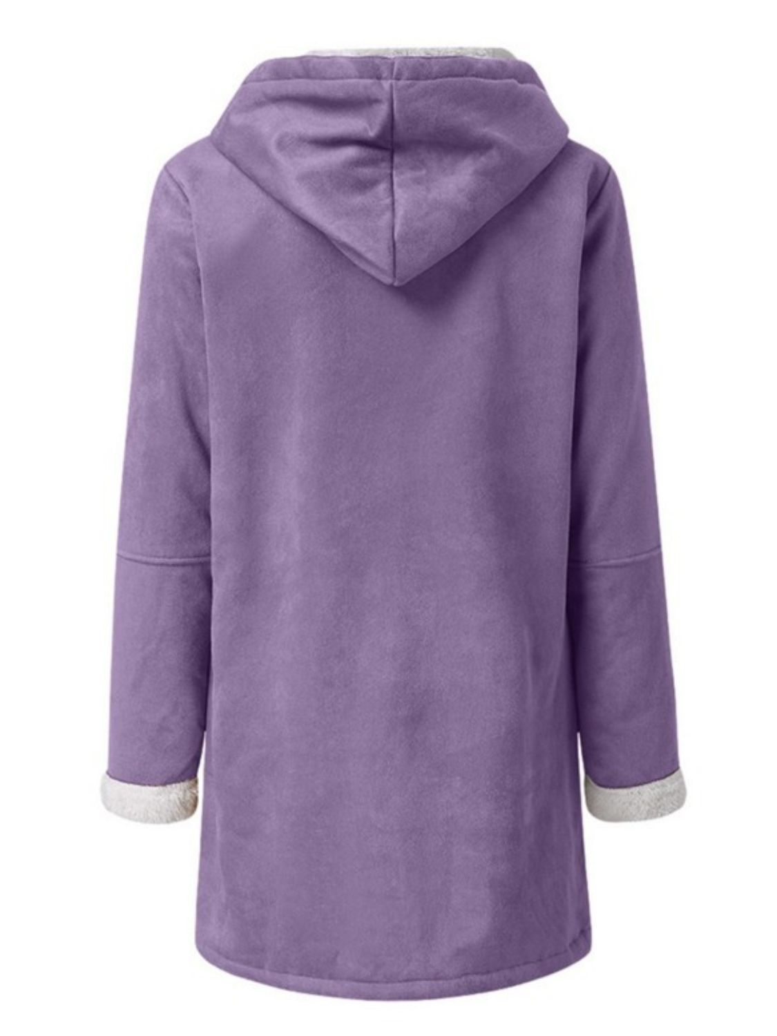 Pocketed Hooded Toggle Jacket