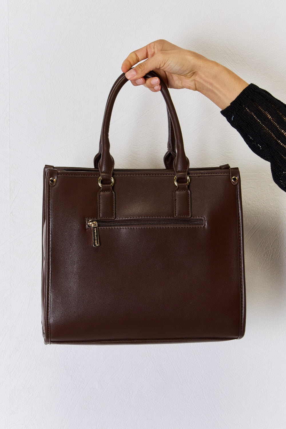 David Jones Argyle PU Leather Handbag
