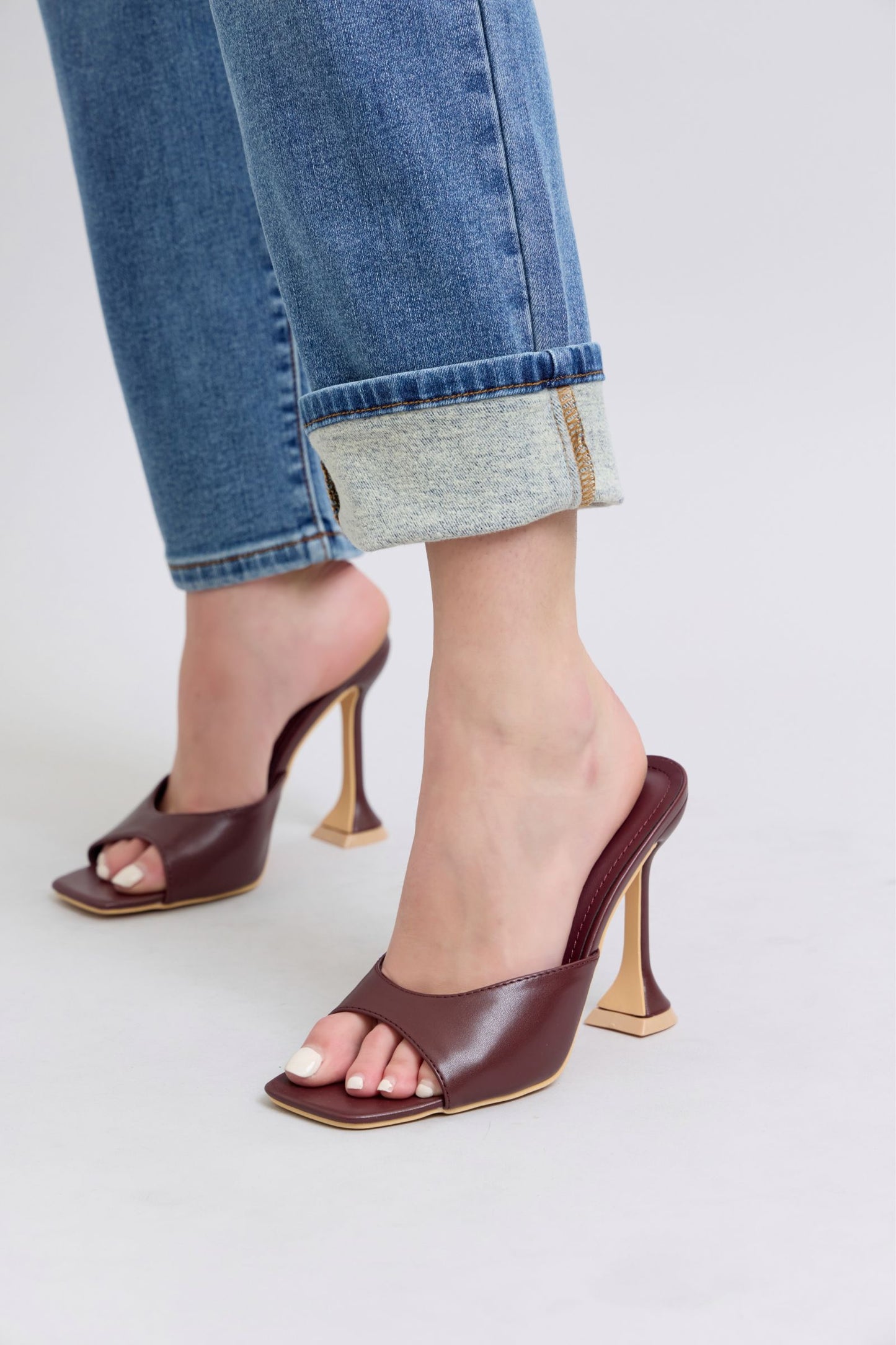 Judy Blue Vintage Thermal Straight Jean