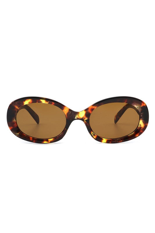 Oval Retro Round Vintage Sunglasses