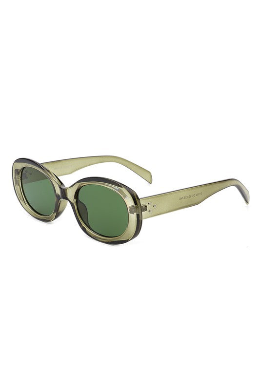 Oval Retro Round Vintage Sunglasses