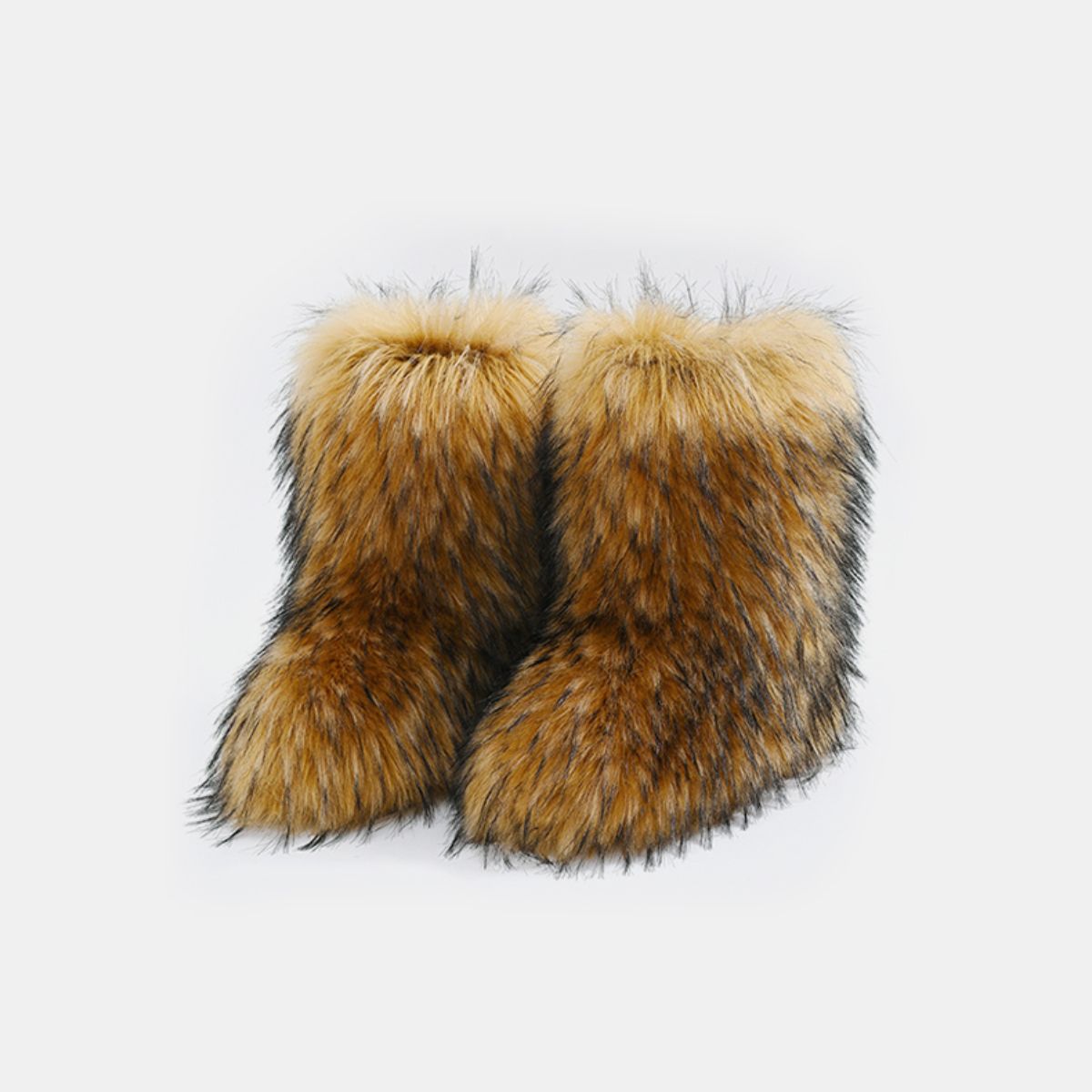 Thermal Fuzzy Platform Boots Cozy