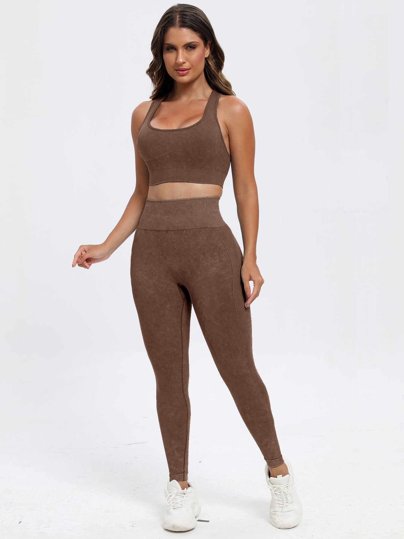 Scoop Neck Wide Strap Top Pants Set