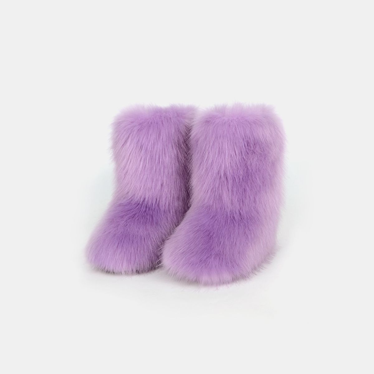 Thermal Fuzzy Platform Boots Cozy