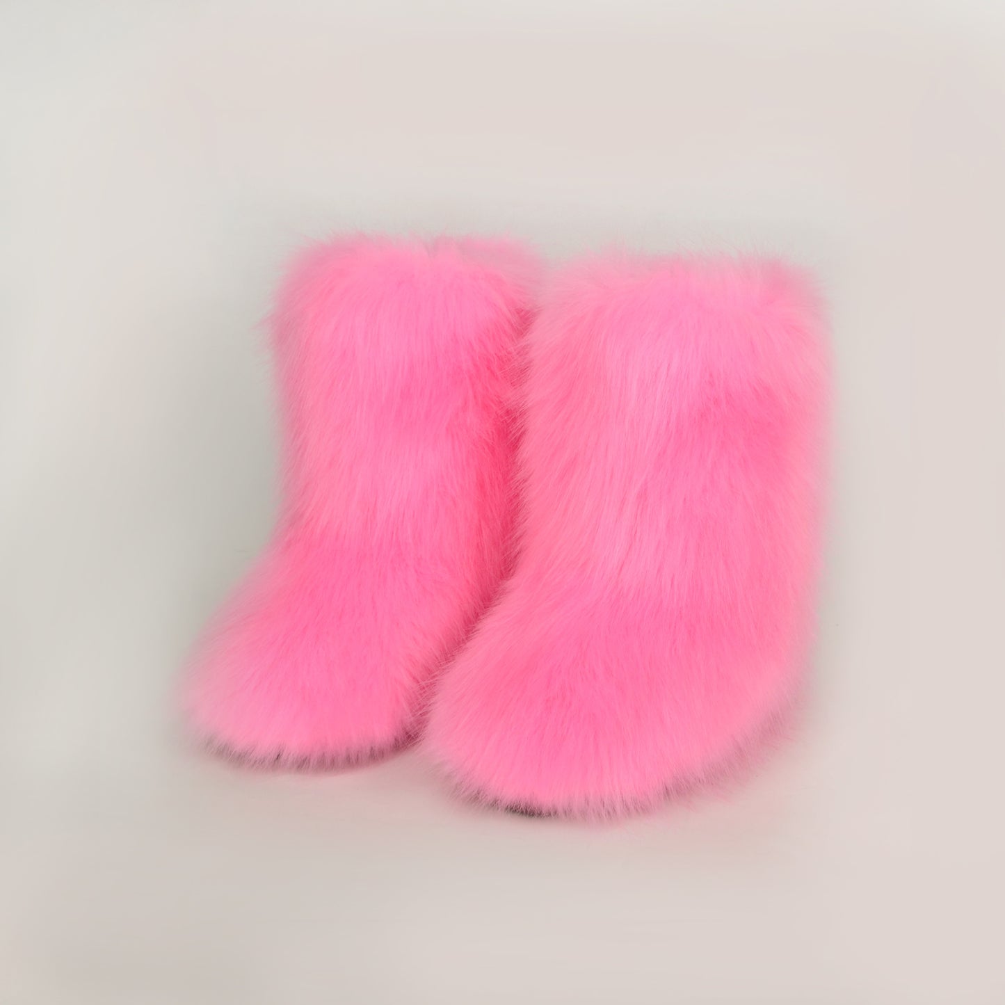 Thermal Fuzzy Platform Boots Cozy